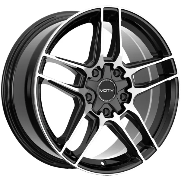 Motiv 16x7.5 5X100 434MB Matic Black Wheel Rim