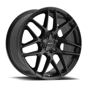 Motiv 435B FOIL 435B-8805742 18X8 5X4.50 / 5X120 (+42) MTV 435B Foil (HB 74.1) Gloss Black Cast Aluminum