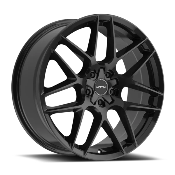 Motiv 435B FOIL 435B-8805742 18X8 5X4.50 / 5X120 (+42) MTV 435B Foil (HB 74.1) Gloss Black Cast Aluminum