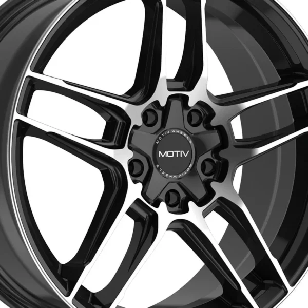 Motiv 16x7.5 5X100 434MB Matic Black Wheel Rim - Image 2